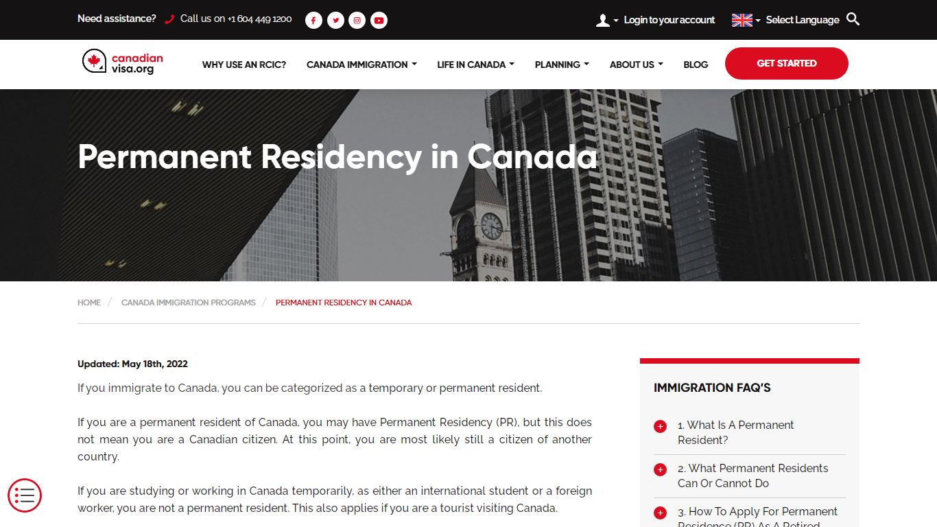 Permanent Residency in Canada - CanadianVisa.org